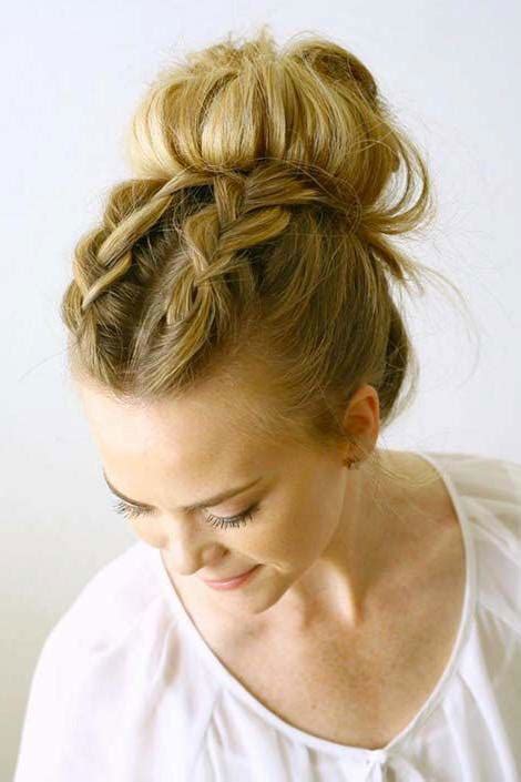 messy bun hairstyles that ll still have you looking polished southern living
