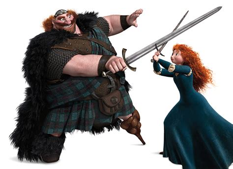 characters pixar animation brave king fergus