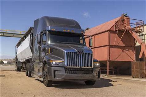western stars  delivers high tech   long haul diesel progress