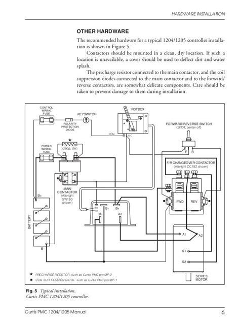 volt curtis controller wiring diagram