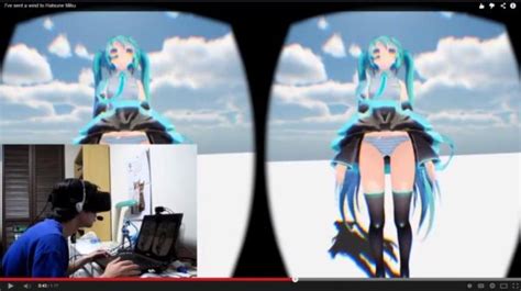 skirt blowing game created for oculus rift vr set