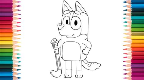 bluey coloring pages mum coloring books coloring pages color