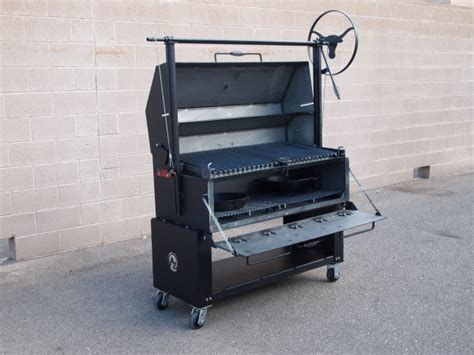 smokingpitcom arizona bbq outfitters  scottsdale santa maria style wood fired cooker review