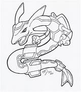 Rayquaza Coloring Pages Pokemon Mega Drawing Deviantart Printable Color Sketch Colouring Cartoons Pdf Getcolorings Getdrawings Print Kids Template sketch template