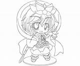 Coloring Cute Pages Anime Popular sketch template