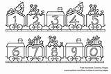 Coloring Number Clipart Train Pages Numbers Sheets Book Kids Colouring Alphabet Worksheets Printable Printables Preschool Toy Board Cliparts Trains Letters sketch template