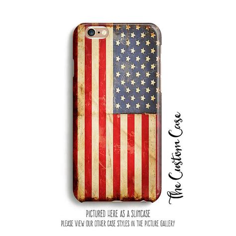 Grunge American Flag Phone Case Patriotic Phone Case Etsy