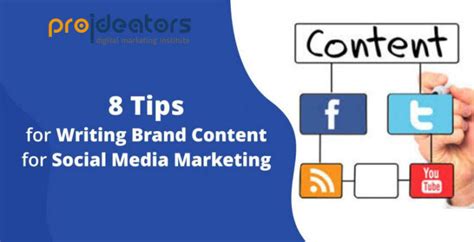 tips  writing brand content  social media marketing proideators