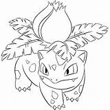 Pokemon Ivysaur Coloring Pages Sandshrew Getcolorings Outline sketch template