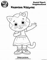 Daniel Coloring Tiger Pages Printable Katerina Kids Neighborhood Pbs Birthday Party Sprout Kittycat Min Print Color Drawing Sheets Kittykat Undershirt sketch template