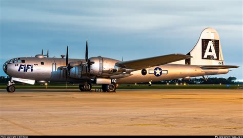 Nx529b Commemorative Air Force Boeing B 29 Superfortress Photo By Bill