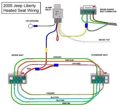 jeep power seat wiring diagram
