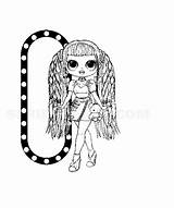 Candylicious Scribblefun Doll Colouring sketch template