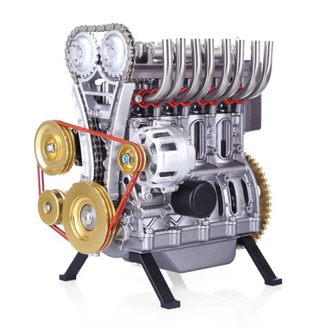 teching dm   inline  cylinder car engine  diy assembly metal