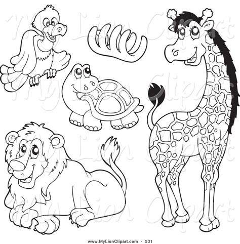 god   animals coloring page  getdrawings