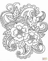 Coloring Pages Paisley Birijus sketch template