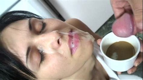 Cum In Drinks Facial And Coffee Xvideos