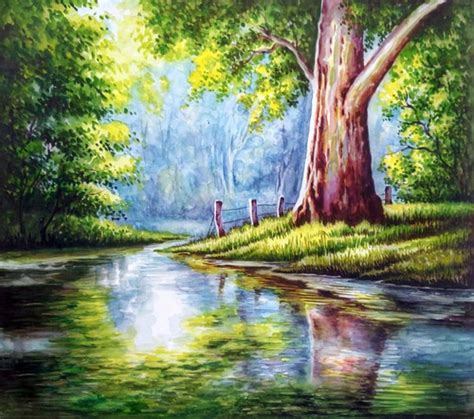 Buy Nature Watercolour Painting Handmade Painting By