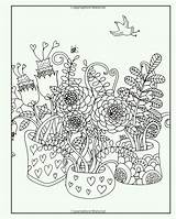 Scavenger Hunt Coloring Pages English Enchanting Garden Getcolorings Getdrawings Print Color sketch template