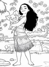 Moana Birthday Under Diy Party Games Coloring sketch template