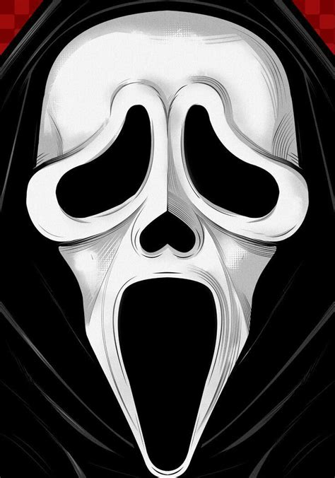 ghostface  scream scary drawings halloween drawings halloween