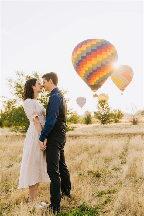 Hot Air Balloon Engagement Boulder Engagement