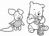 Baby Pooh Coloring Pages Getcolorings sketch template