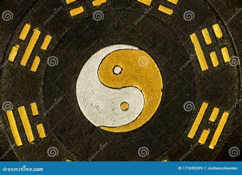 chinese taoism symbol  yin   sign stock image image