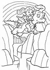 Dragon Tales Coloring Pages Girl Books Last Printable Parentune sketch template