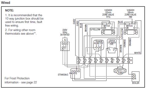honeywell wiring diagram