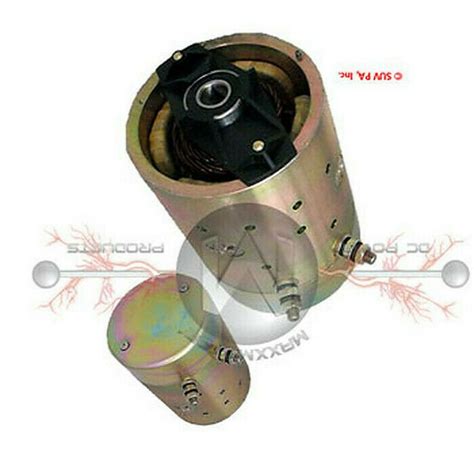 Pump Motor Slotted 4 Field Coil Double Ball Bearing For Raymond Hyster