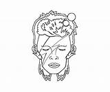 Bowie David Coloring Pages Printable sketch template