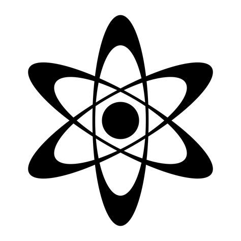 dynamic atom molecule science symbol vector icon  vector art