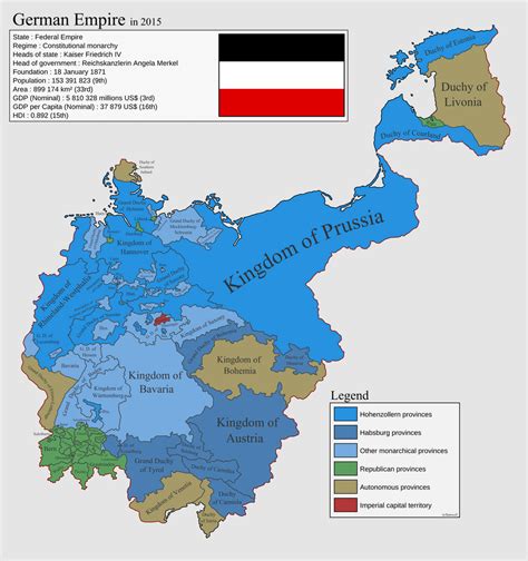 german empire   imaginarymaps