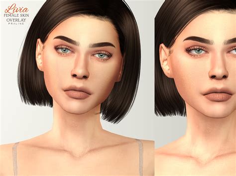 sims resource livia skin overlay