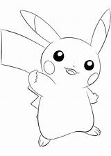 Pikachu Ponyta Generation sketch template