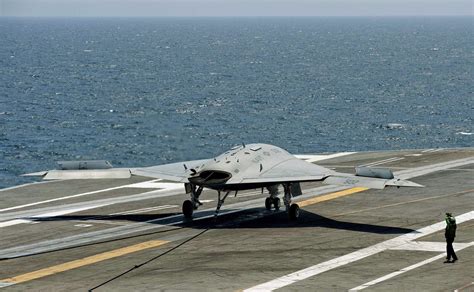 historic carrier landings navys   drone scrubs   nbc news