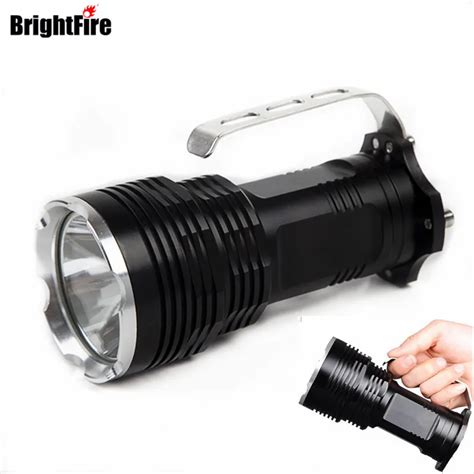portable lights led flashlight   world super strong lumens lanterna lantern