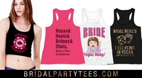 vegas bachelorette party shirts bridal party tees