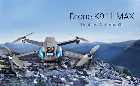 dragon touch  max gps drone  professionnel double camera hd fpv km photographie