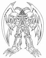 Yugioh Beings Monsters sketch template