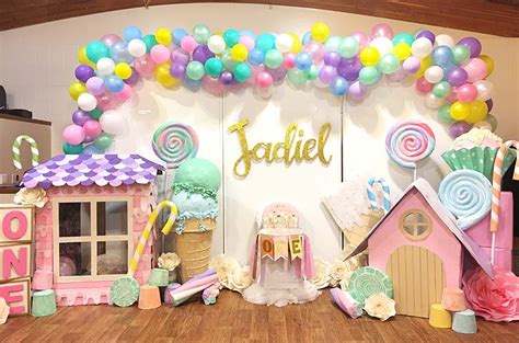 candy land themed party ey  zee