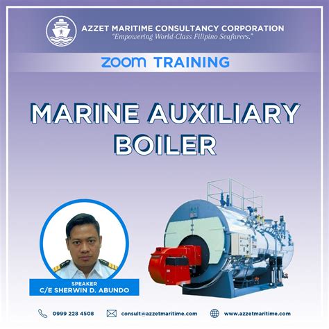 marine auxiliary boiler