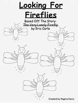 Firefly Carle Eric Printables Coloring Worksheet Counting Fireflies Preschool Craft Crafts Worksheets Lonely Activities Template Very Worksheeto Number Kids Via sketch template