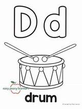Drum Easypeasylearners Peasy Learners sketch template