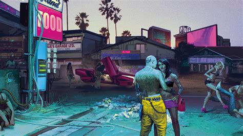 here s some concept art from the cyberpunk 2077 e3 trailer