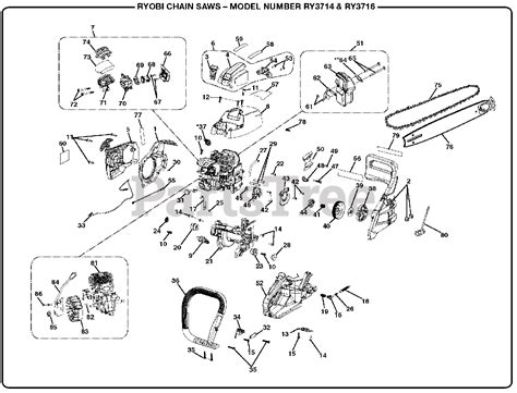 Ryobi Ry 3714 090382003 Ryobi Chainsaw Rev 03 2018 10 General