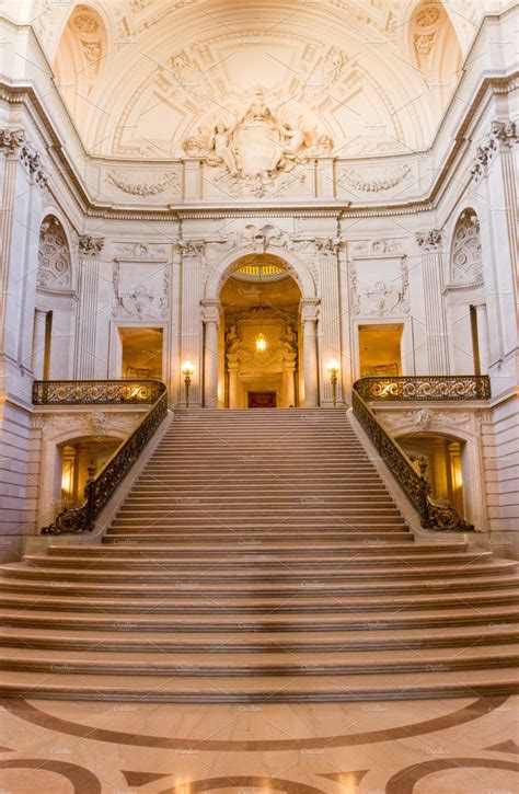 grand staircase high quality architecture stock  creative market