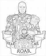 Coloring Pages Game Colouring Thrones Google House Lannister Popular Library Afkomstig Van Au sketch template