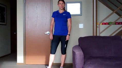 Standing Hip Abduction And Adduction Youtube